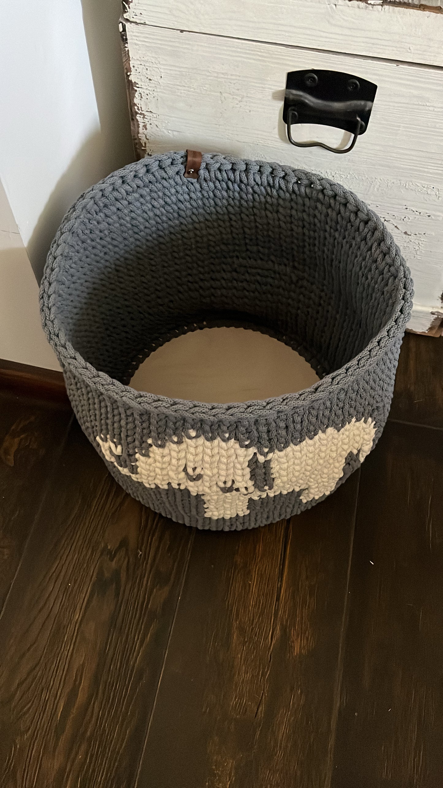 Großer Aufbewahrungskorb Elefant